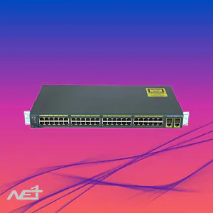 3458-52644 سوئیچ سیسکو 48 پورت مدل Cisco WS-C2960G-48TC-L - تصویر 1