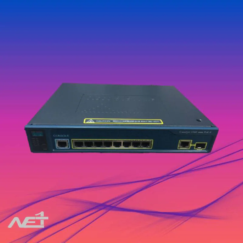 3516-25018 سوئیچ سیسکو 8 پورت مدل Cisco WS-C3560-8PC-S - تصویر 1