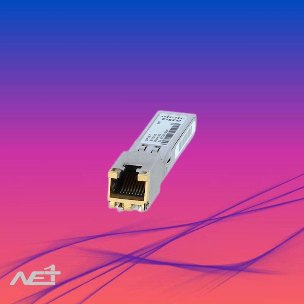 ماژول فیبر نوری سیسکو مدل Cisco SFP-GE-T - Image 2