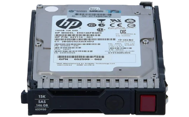 هارد سرور HPE 146GB SAS 6G 15K SFF همراه گارانتی 