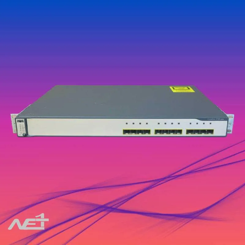 17817-25257 سوئیچ سیسکو 12 پورت مدل Cisco WS-C3750G-12S-S - تصویر 1