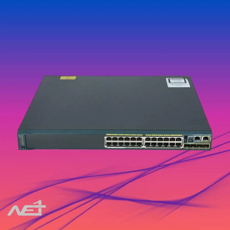 7388-25028 سوئیچ سیسکو 24 پورت مدل Cisco WS-C2960S-24PS-L - تصویر 1