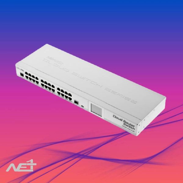 روتر سوئیچ میکروتیک مدل CRS125-24G-1S-RM