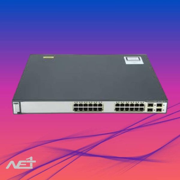 سوئیچ سیسکو 24 پورت WS-C3750G-24TS-S1U