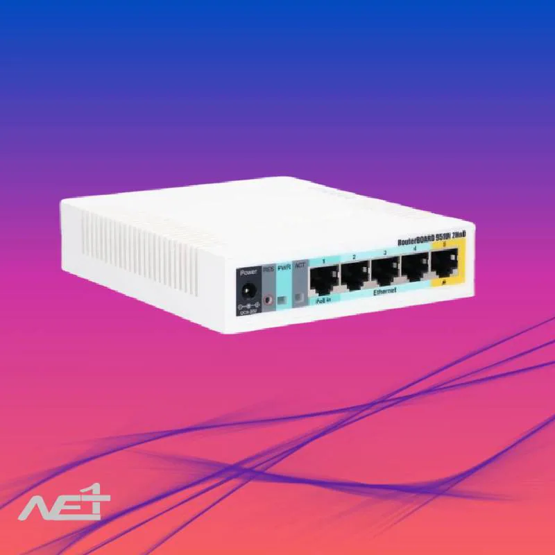 8400-26305 روتر اکسس پوینت میکروتیک مدل MikroTik RB951Ui-2HnD - تصویر 1