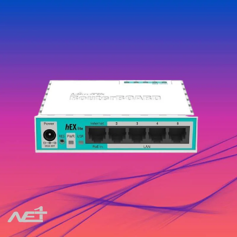 8402-26290 روتربرد میکروتیک مدل Mikrotik hEX Lite RB750r2 - تصویر 1