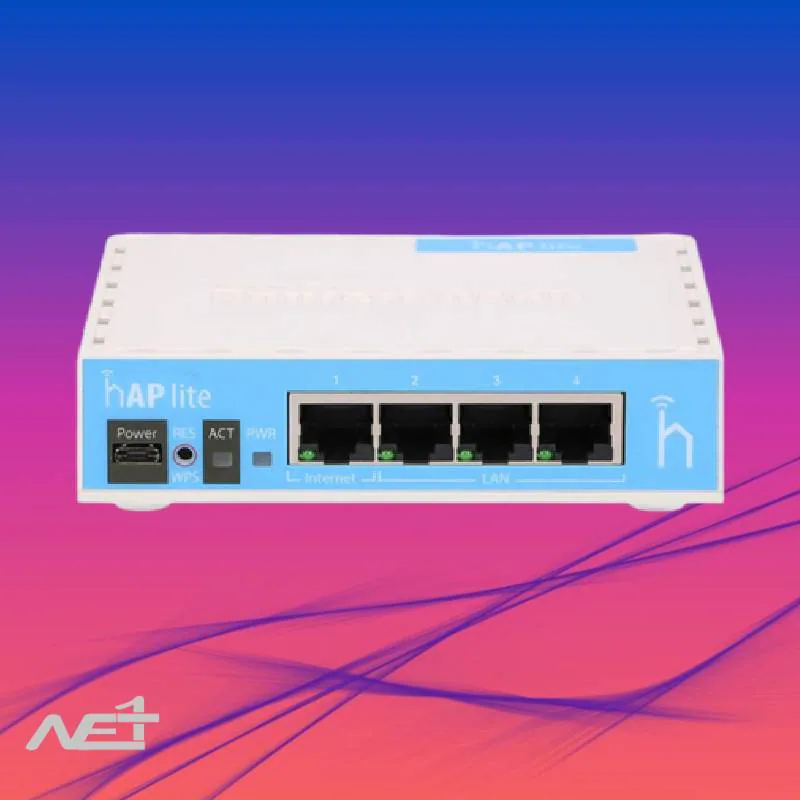 8598-26471 روتر و اکسس پوینت بیسیم میکروتیک مدل Mikrotik RB941-2nD-TC | hAP lite TC - تصویر 1