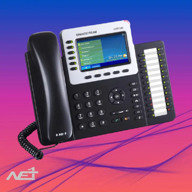 8853-28903 تلفن ویپ گرند استریم مدل GrandStream gxp2160 - تصویر 1