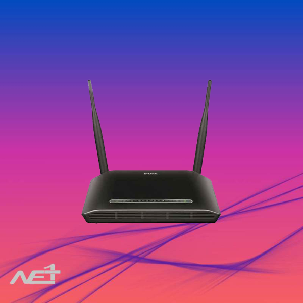 مودم روتر ADSL2 Plus بی‌سیم N300 دی لینک مدل DSL-2750U New
