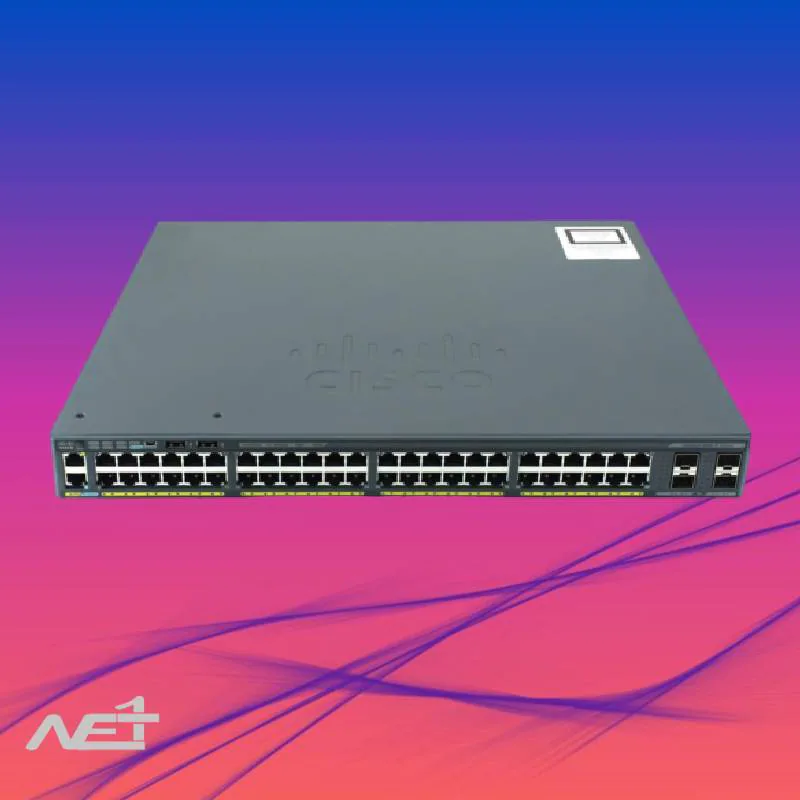 11129-25148 سوئیچ سیسکو 48 پورت مدل Cisco WS C2960X 48FPS L - تصویر 1