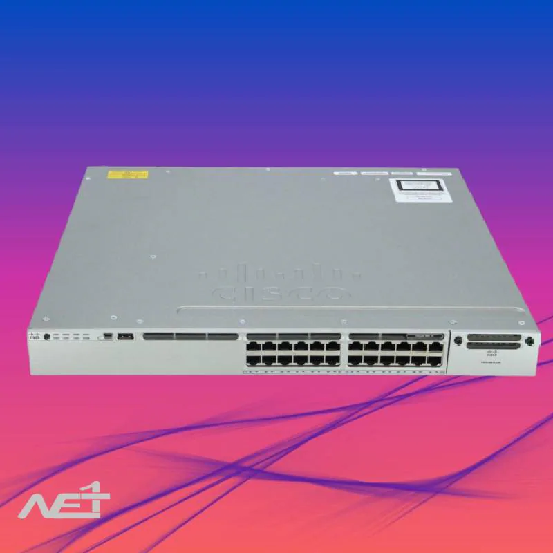 12442-25225 سوئیچ سیسکو 24 پورت مدل Cisco WS-C3850-24T-L - تصویر 1