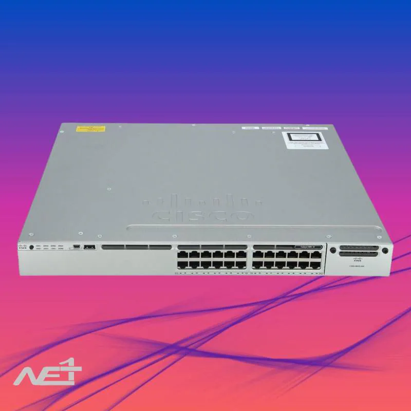12483-25228 سوئیچ سیسکو 24 پورت مدل Cisco WS-C3850-24P-S - تصویر 1