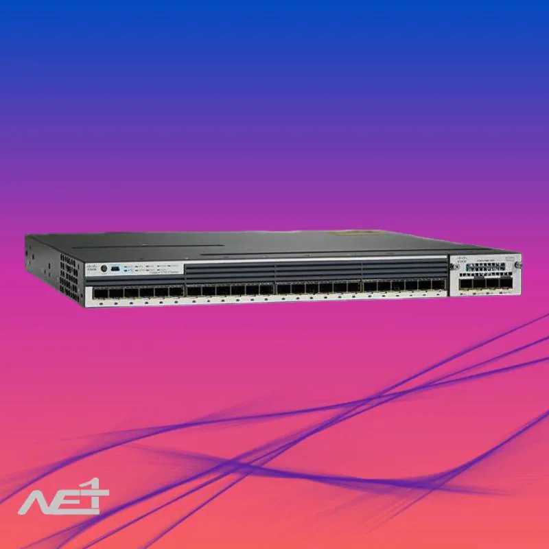 12484-25315 سوئیچ سیسکو 24 پورت مدل Cisco WS-C3750X-24S-E - تصویر 1