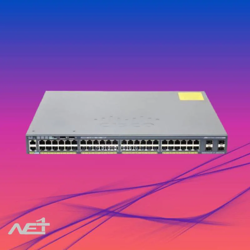 12487-25277 سوئیچ سیسکو 48 پورت مدل Cisco WS-C2960X-48FPS-L - تصویر 1