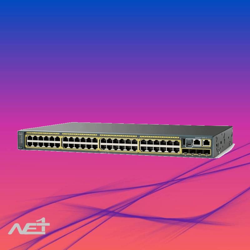 سوئیچ سیسکو 48 پورت WS-C2960S-48FPD-L