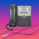 نمای روبرو تلفن ویپ CISCO SPA514G