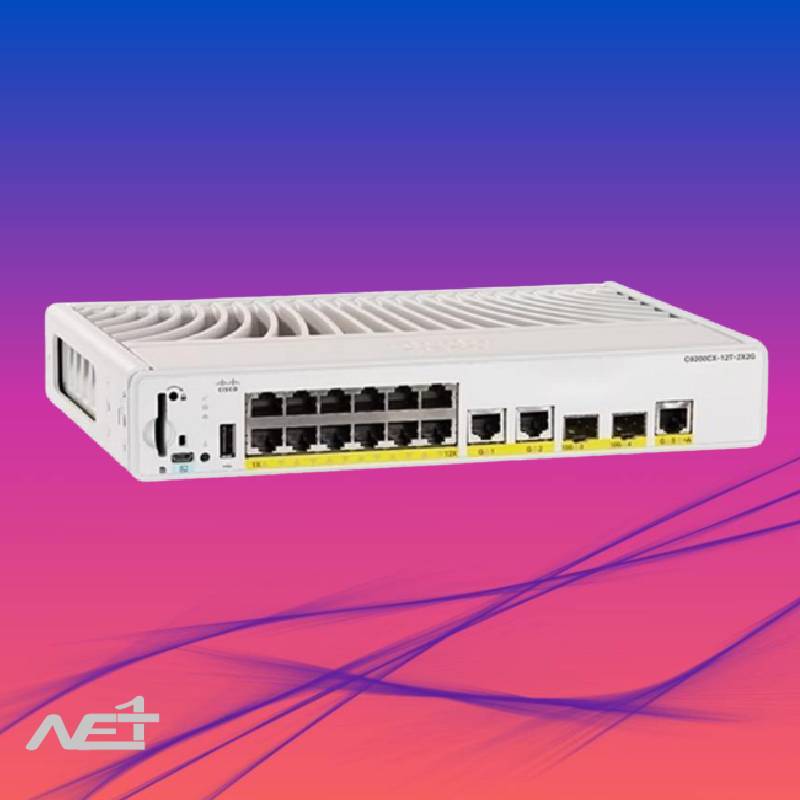 سوئیچ سیسکو Cisco C9200CX-12T-2X2G