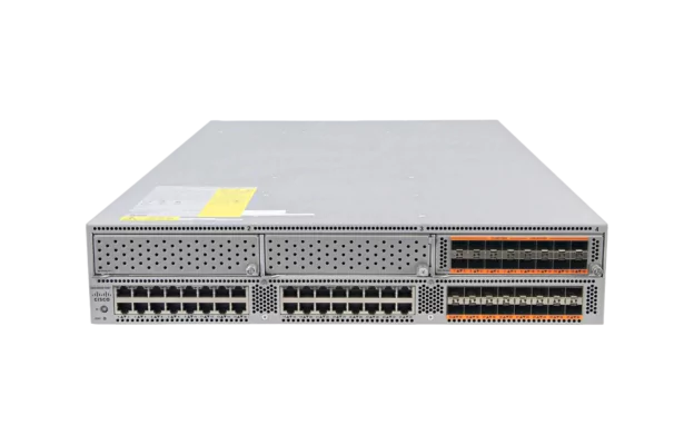 نمای رو به رو سوئیچ سیسکو نکسوس Cisco Nexus N5K-C5596UP-FA