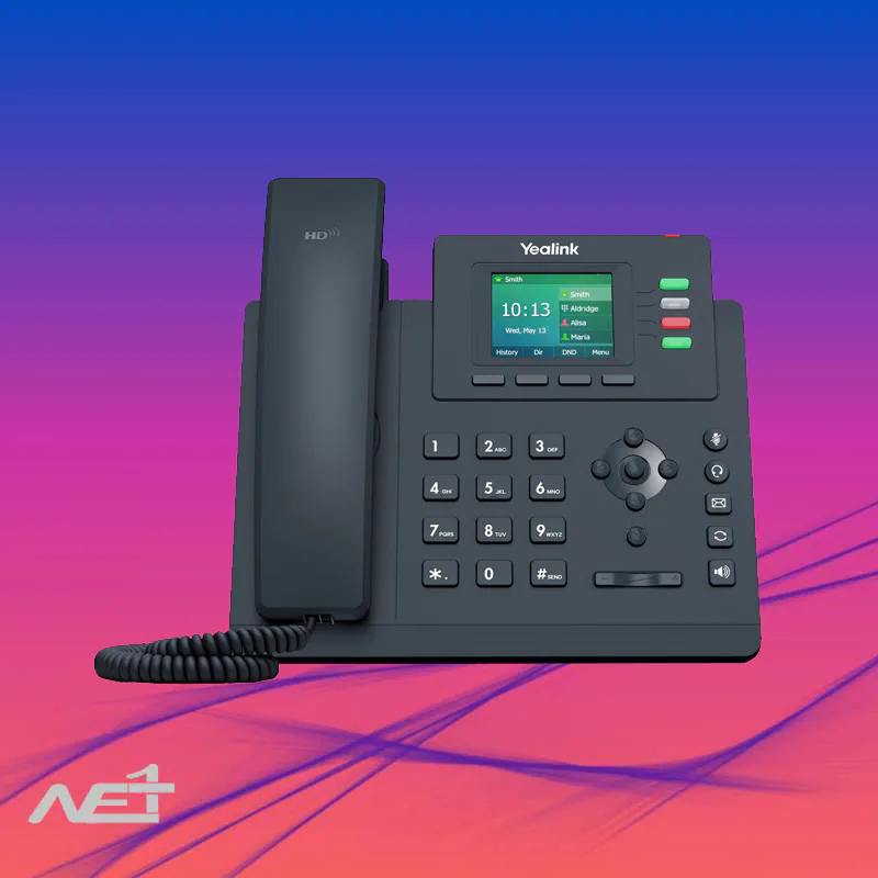 39653-39657 تلفن ویپ یالینک رومیزی تحت شبکه مدل Yealink SIP-T34W - تصویر 1