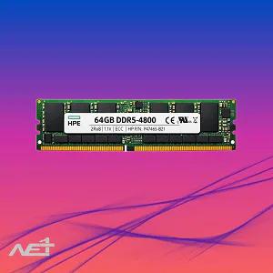 56537-57819 رم سرور اچ پی ای مدل HPE 64GB Dual Rank x4 DDR5-4800 EC8 P43331-B21 - تصویر 1