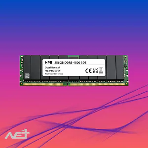 56541-57796 رم سرور اچ پی ای مدل HPE 256GB Octal Rank x4 DDR5-4800 3DS EC8 P43337-B21 - تصویر 1